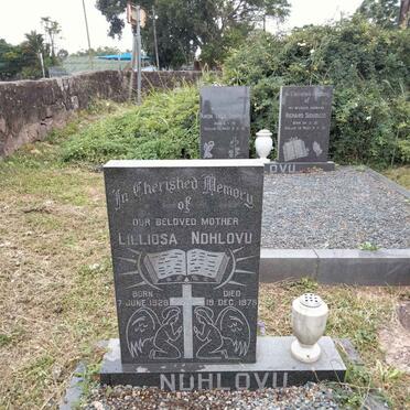 NDHLOVU Lilliosa 1928-1978