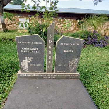 SOKHULU Dionys 1927-2011 & Constance Makhumalo 1930-1999