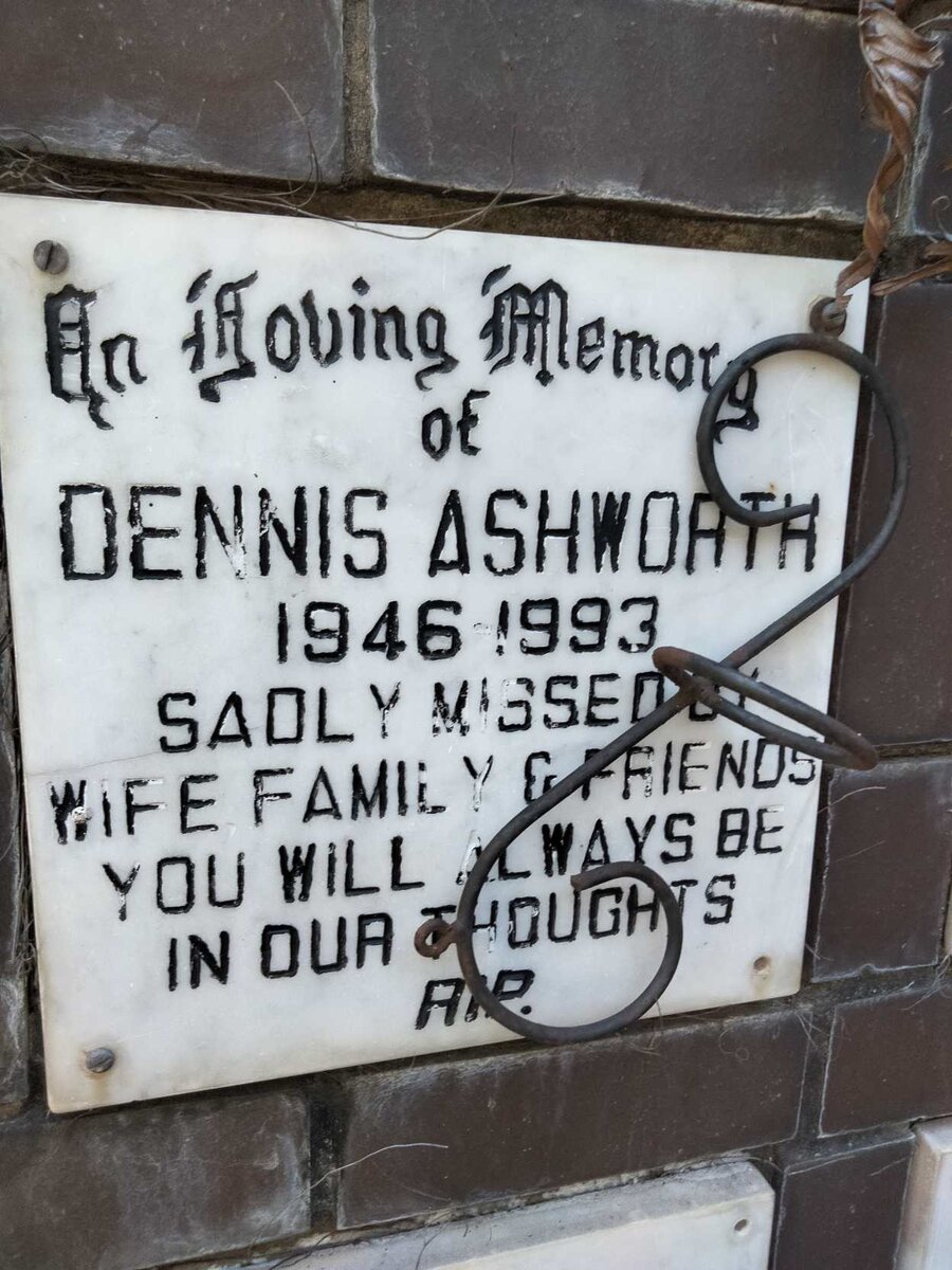 ASHWORTH Dennis 1946-1993