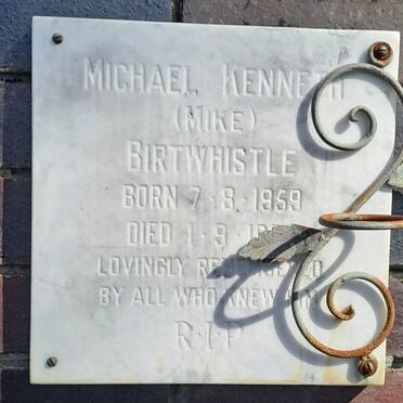 BIRTWHISTLE Michael Kenneth 1959-?