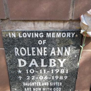 DALBY Rolene Ann 1981-1989