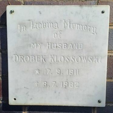 KLOSSOWSKI Drobek 1911-1982