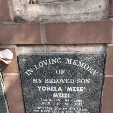 MZIZI Yonela 1992-2012