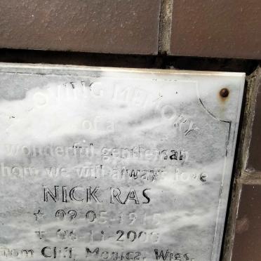 RAS Nick 1915-2000