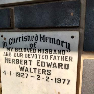 WALTERS Herbert Edward 1927-1977