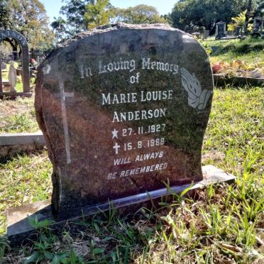 ANDERSON Marie Louise 1927-1988