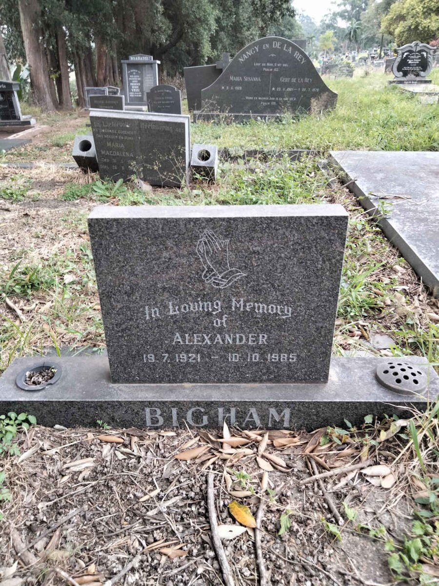 BIGHAM Alexander 1921-1985