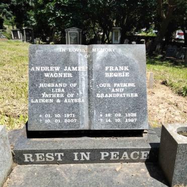 BEGBIE Frank 1922-1997 :: WAGNER Andrew James 1971-2007