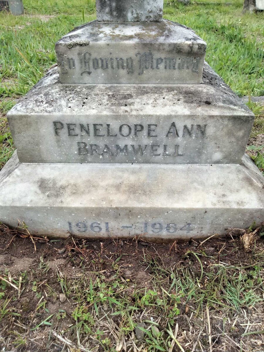 BRAMWELL Penelope Ann 1961-1964