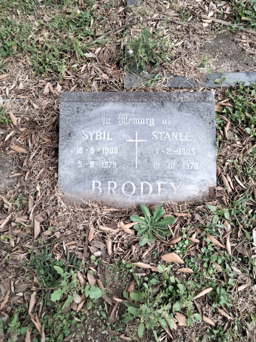 BRODEY Stanley 1905-1978 &amp; Sybil 1908-1979