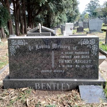 BENTLEY Henry August 1919-1977 :: MOYES Garth Michael 1970-1994