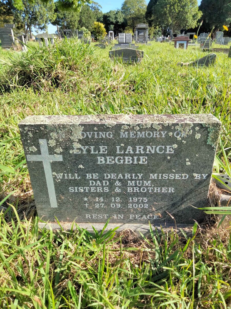 BEGBIE Lyle Lance 1975-2002