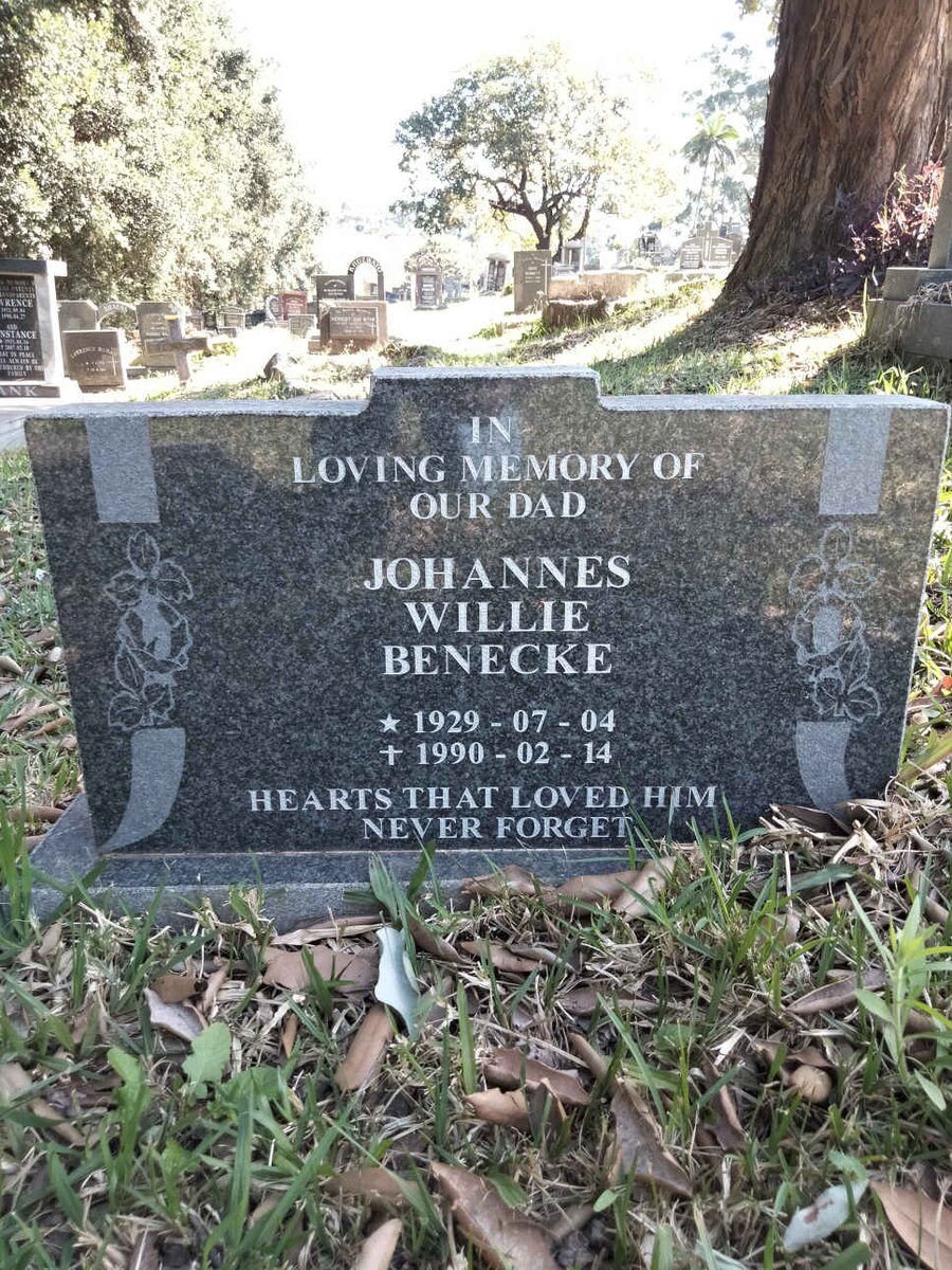 BENECKE Johannes Willie 1929-1990