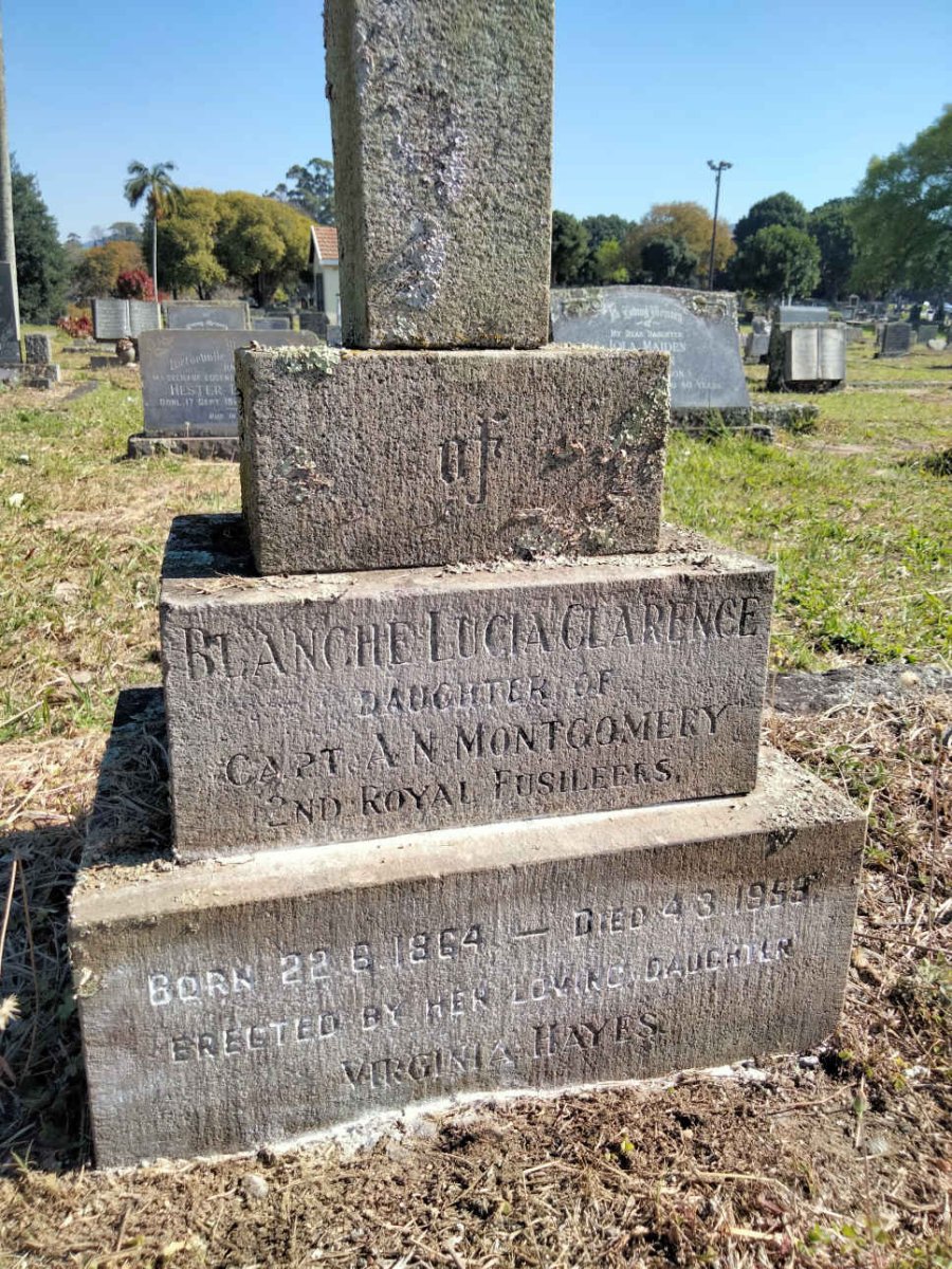 CLARENCE Blanche Lucia nee MONTGOMERY 1864-1959