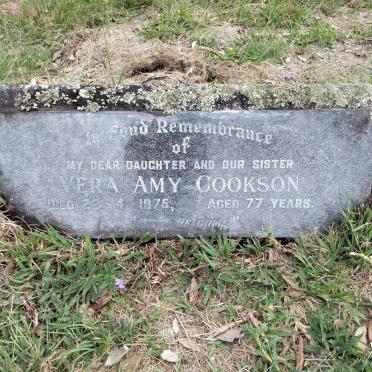 COOKSON Vera Amy -1975
