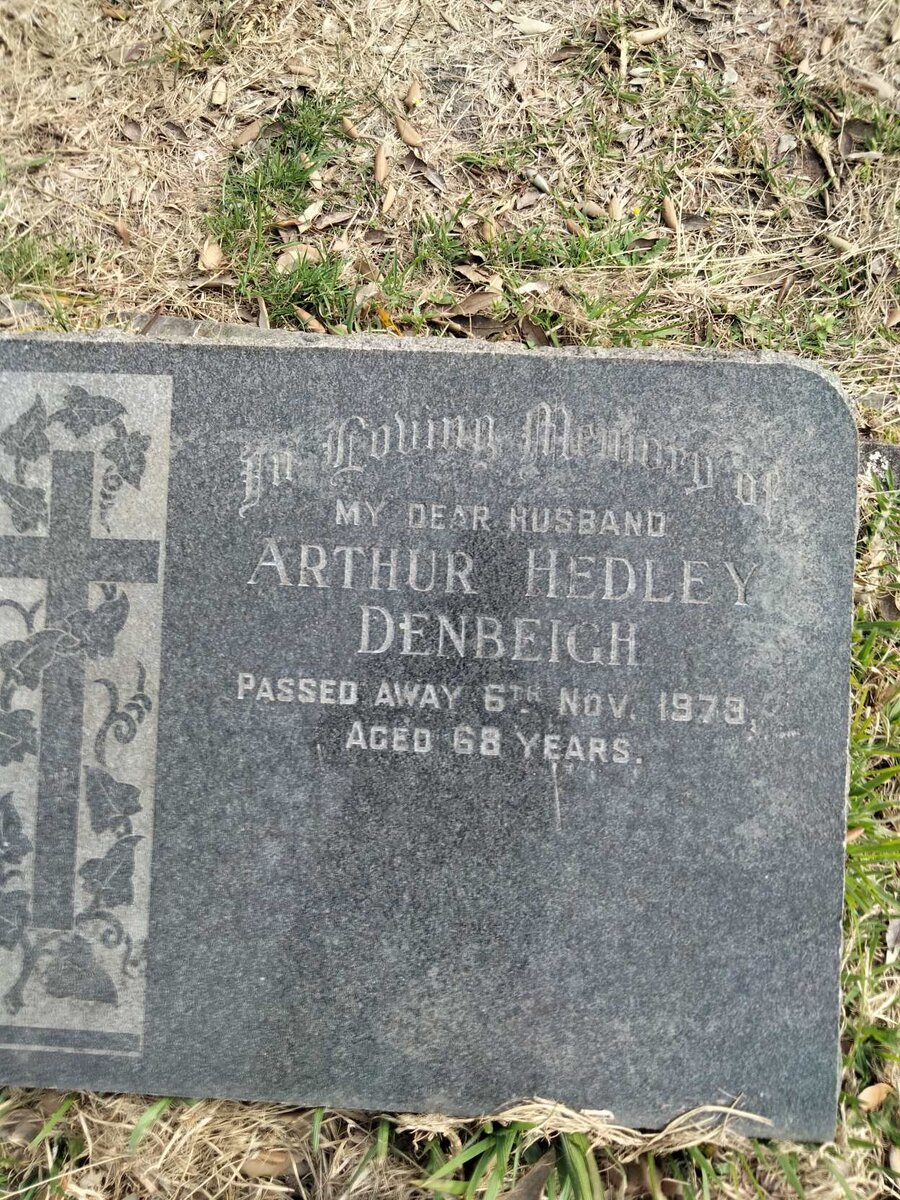 DENBEIGH Arthur Hedley -1973