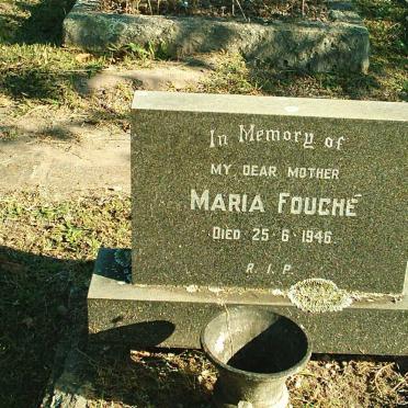 FOUCHÉ Maria -1946