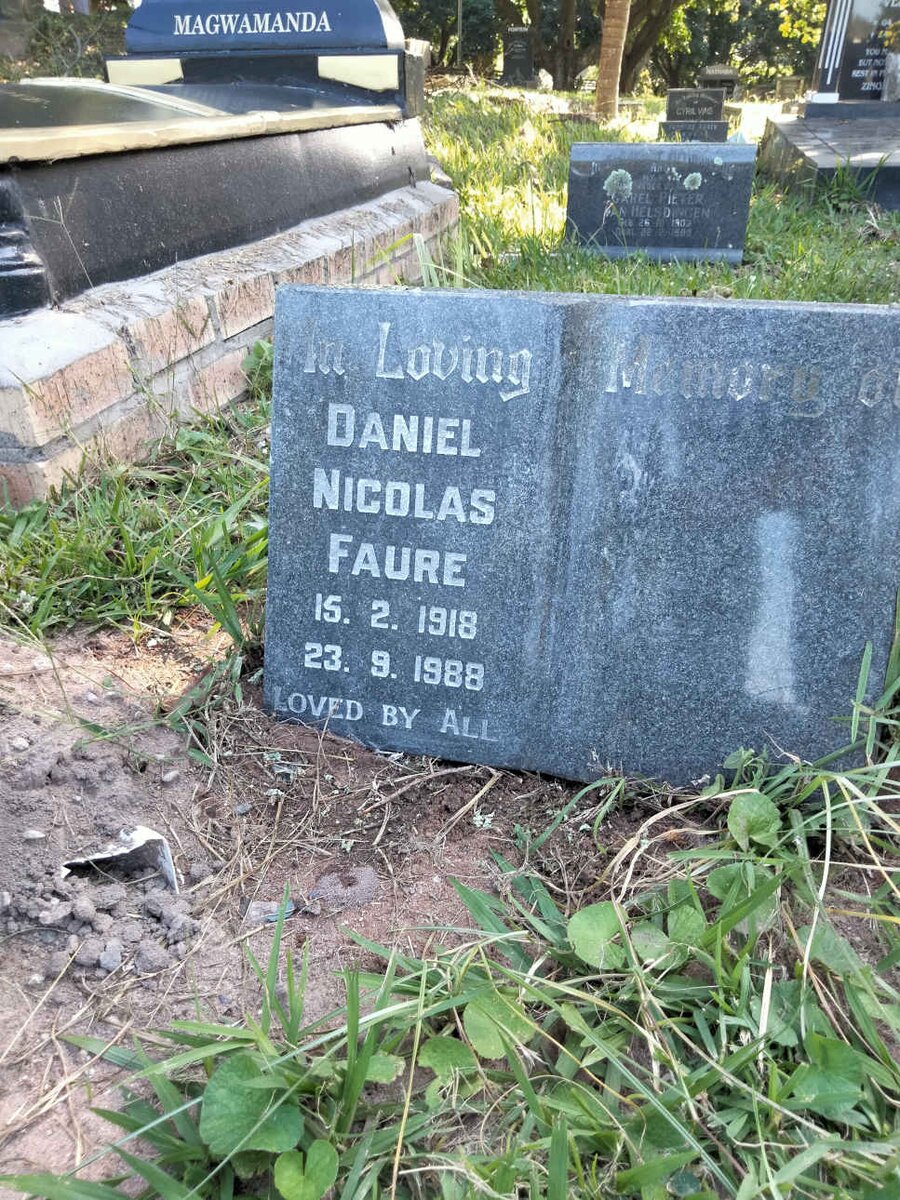 FAURE Daniel Nicolas 1918-1988