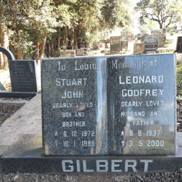 GILBERT Leonard Godfrey 1937-2000 :: GILBERT Stuart John 1972-1988