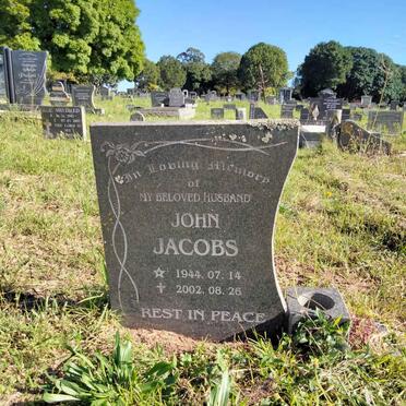 JACOBS John 1944-2002