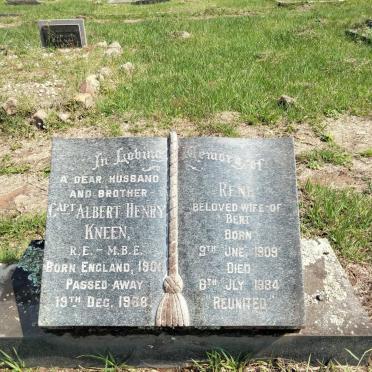 KNEEN Albert Henry 1901-1968 &amp; Rene 1909-1984