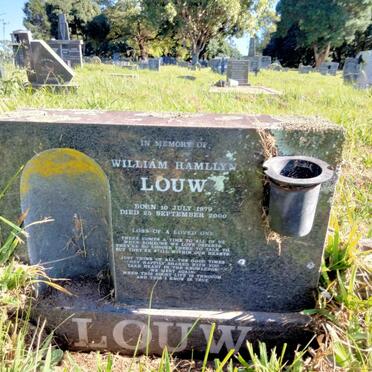 LOUW William Hamllyn 1979-2000