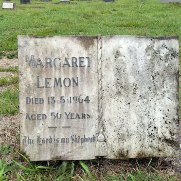 LEMON Margaret -1964