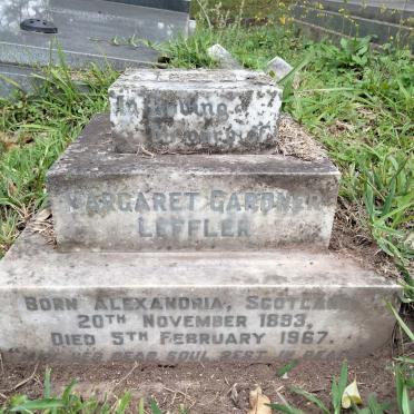 LEFFLER Margaret Gardner 1893-1967