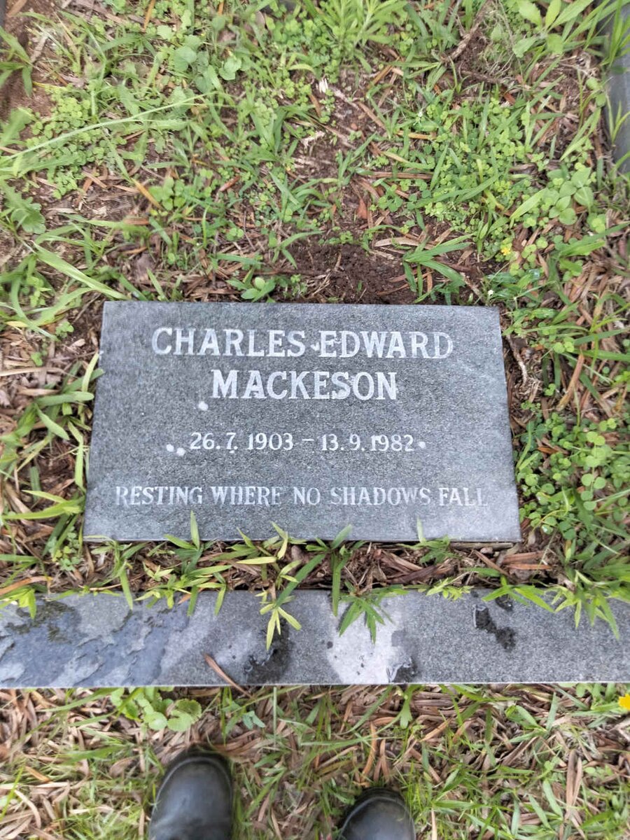 MACKESON Charles Edward 1903-1982