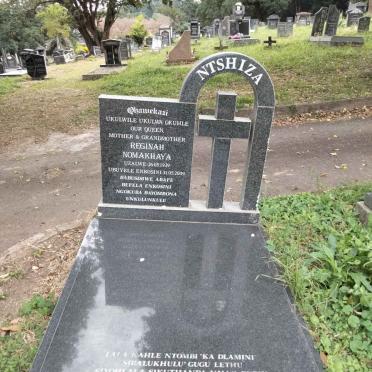 NTSHIZA Reginah Nomakhaya 1939-2009