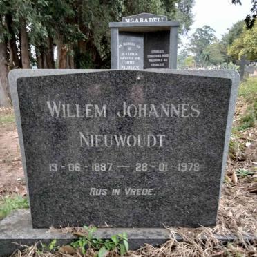 NIEUWOUDT Willem Johannes 1887-1978