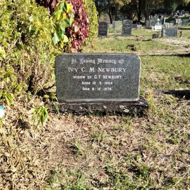 NEWBURY Ivy C.M. 1904-1978