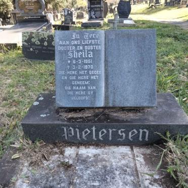 PIETERSEN Sheila 1951-1970