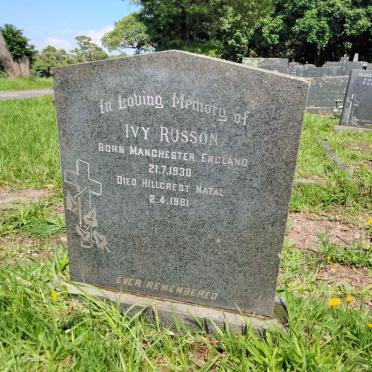 RUSSON Ivy 1930-1981