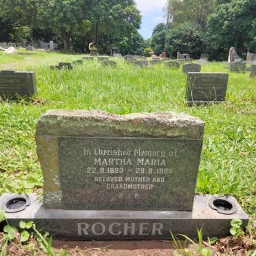 ROCHER Martha Maria 1893-1985