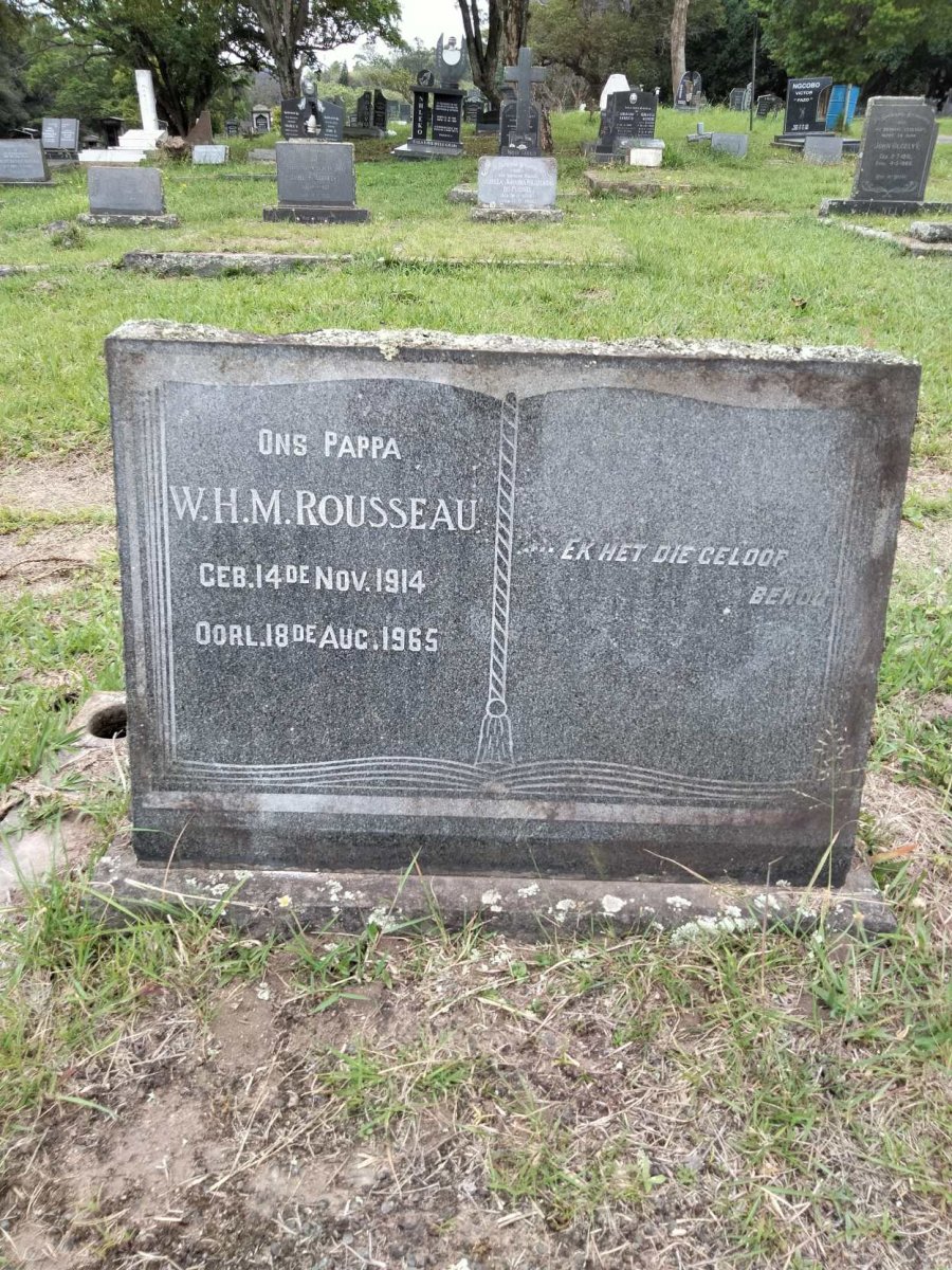ROUSSEAU W.H.M. 1914-1965