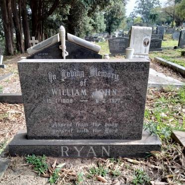 RYAN William John 1919-1977