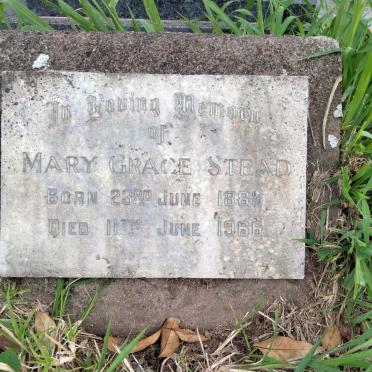 STEAD Mary Grace 1883-1966