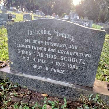 SCHULTZ Ernest Arthur 1917-1985