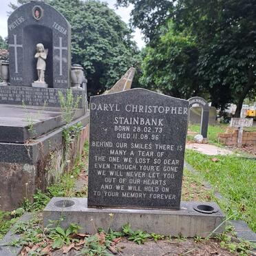STAINBANK Daryl Christopher 1973-1996