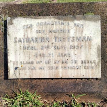 TRYTSMAN Catharina -1957