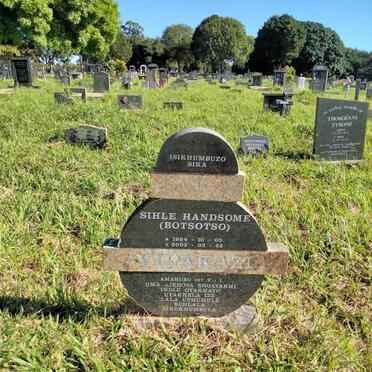 VILAKAZI Sihle Handsome 1984-2002