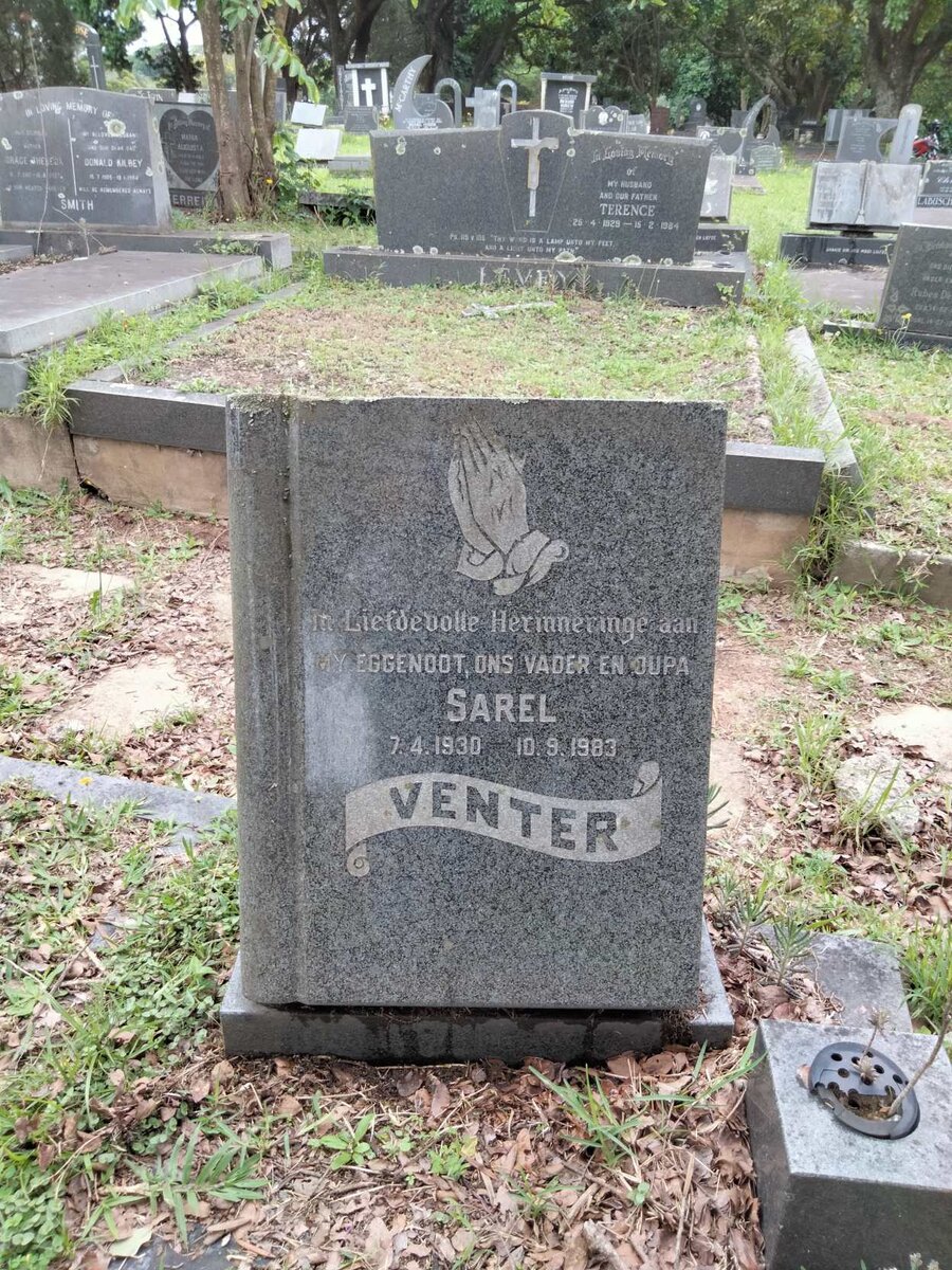 VENTER Sarel 1930-1983