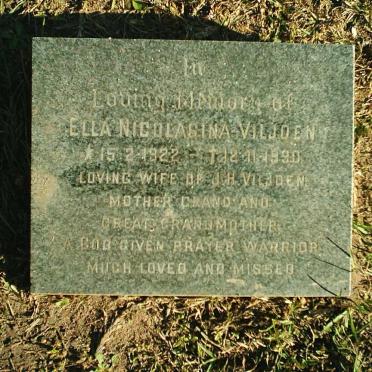 VILJOEN Ella Nicolasina 1922-1990