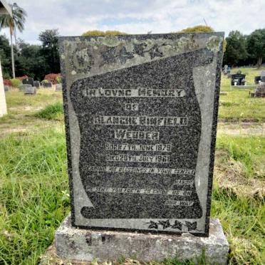 WEBBER Blanche Binfield 1879-1961