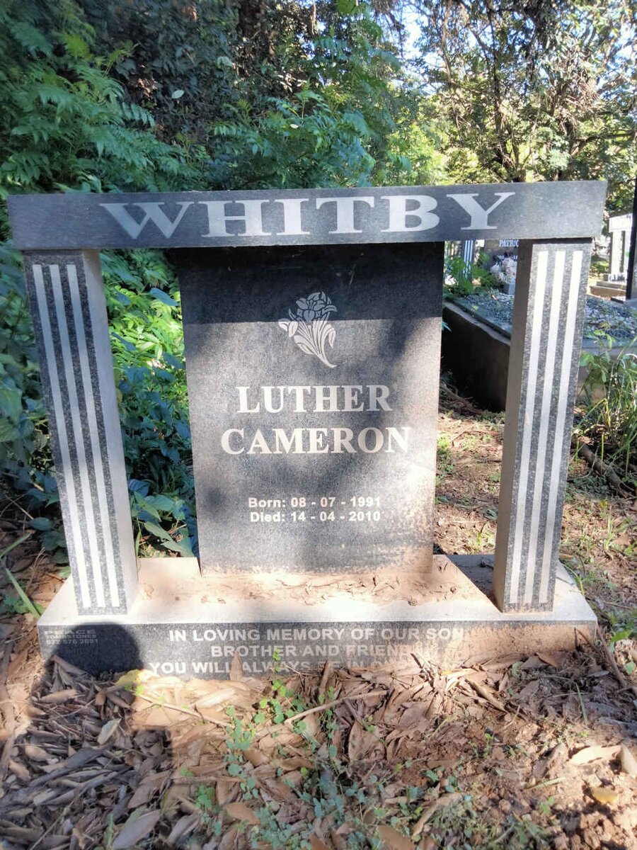 WHITBY Luther Cameron 1991-2010