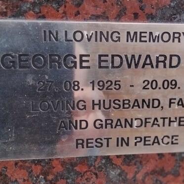 FRARA George Edward 1925-2004