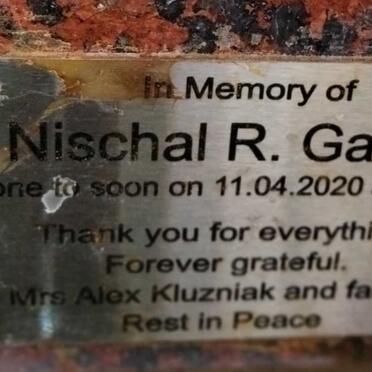 GATHIRAM Nischal R. -2020