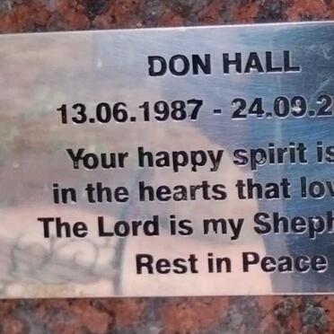 HALL Don 1987-2010