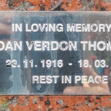 THOMPSON Joan Verdon 1916-1998